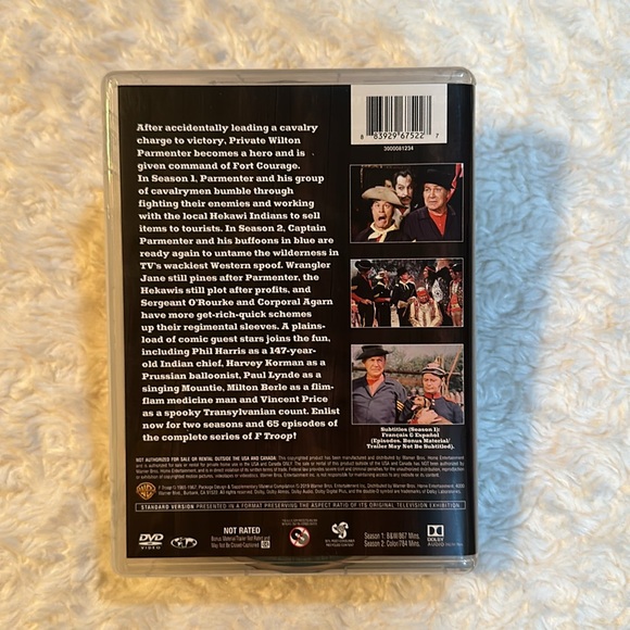 F TROOP: The Complete Series of
(NWT, Seasons 1 & 2, 65 Episodes, DVDs. - Picture 2 of 7